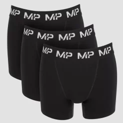 MP Boxershort Voor Heren - Zwart (3 Stuks)