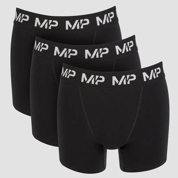 MP Boxershort Voor Heren - Zwart (3 Stuks) 3 MP Boxershort Voor Heren - Zwart (3 Stuks)