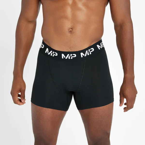 MP Boxershort Voor Heren - Zwart (3 Stuks) 6 MP Boxershort Voor Heren - Zwart (3 Stuks) - Afbeelding 4
