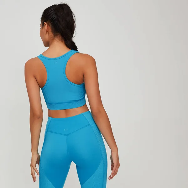 Dames MP Textured Training Sportbh - Malibu 4 Dames MP Textured Training Sportbh - Malibu - Afbeelding 2