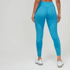 Dames MP Textured Trainingsleggings - Malibu -Myprotein 12217735 1364737058440132