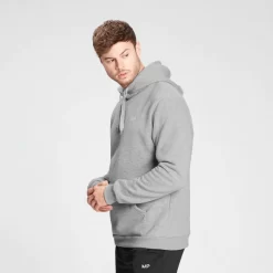 MP Men's Essentials Hoodie - Classic Grey Marl -Myprotein 12302856 1854859048054763
