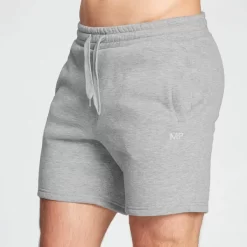 MP Men's Essentials Sweatshorts - Classic Grey Marl -Myprotein 12302891 1584859048534106