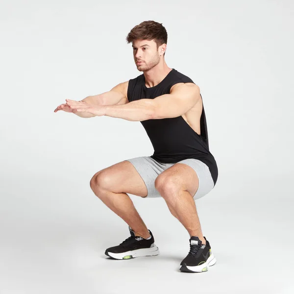 MP Men's Essentials Drop Armhole Tank - Zwart 4 MP Men's Essentials Drop Armhole Tank - Zwart - Afbeelding 2