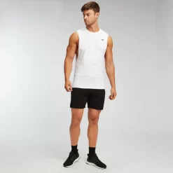 MP Men's Essentials Drop Armhole Tank - Wit -Myprotein 12302926 1514807812877461