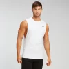 MP Men's Essentials Drop Armhole Tank - Wit -Myprotein 12302926 1644807812825291