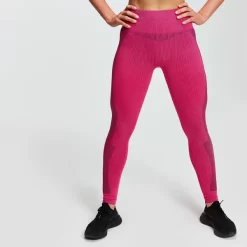 MP Contrast Naadloze Dames Leggings - Super Pink