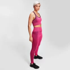 MP Contrast Naadloze Dames Leggings - Super Pink -Myprotein 12308583 1634746587393223