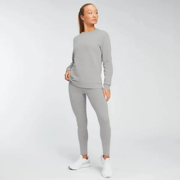 MP Essentials Sweatshirt Voor Dames - Grijs Gemêleerd 4 MP Essentials Sweatshirt Voor Dames - Grijs Gemêleerd - Afbeelding 2