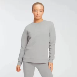MP Essentials Sweatshirt Voor Dames - Grijs Gemêleerd