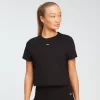 MP Essentials Cropped T-shirt Voor Dames - Zwart -Myprotein 12402109 6754807998307509