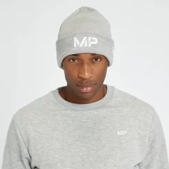 MP New Era Gebreide Beanie Met Rand - Chroom/Wit -Myprotein 12561720 2164978573518735