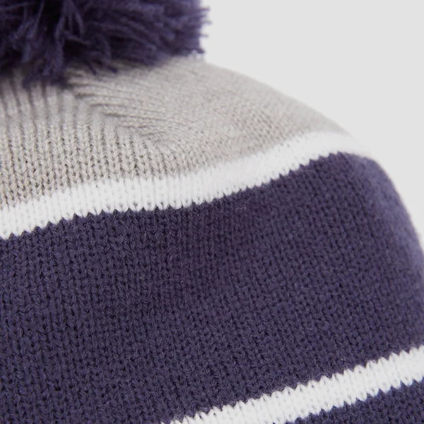 MP New Era Knitted Bobble Hat - Navy/White 5 MP New Era Knitted Bobble Hat - Navy/White - Afbeelding 3