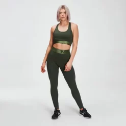 MP Adapt Getextureerde Sportbeha - Donkergroen -Myprotein 12639897 5774837120168695