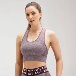 MP Women's Curve Sports Bra -Washed Oxblood -Myprotein 12644802 1294822256176107