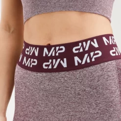 MP Women's Curve Cycling Shorts - Washed Oxblood -Myprotein 12644826 1344822256550351