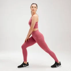 MP Power Mesh Legging Voor Dames - Bessenroze -Myprotein 12645010 1374822260735540
