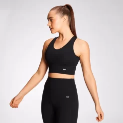 MP Power Lange Sportbeha - Zwart -Myprotein 12698420 6654856545953183