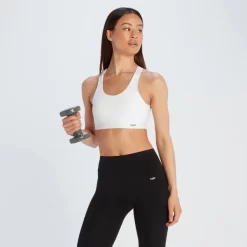 MP Power Sportbeha Met Gekruiste Bandjes - Wit -Myprotein 12698476 1125049067591236