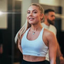 MP Power Sportbeha Met Gekruiste Bandjes - Wit -Myprotein 12698476 1224964365901172