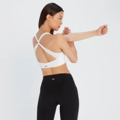 MP Power Sportbeha Met Gekruiste Bandjes - Wit -Myprotein 12698476 4425049067645980