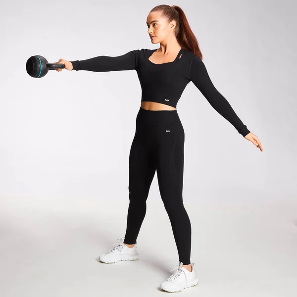 MP Power Long Sleeve Dames Top - Zwart 5 MP Power Long Sleeve Dames Top - Zwart - Afbeelding 3