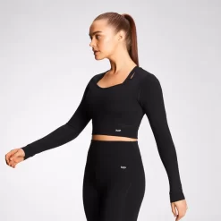MP Power Long Sleeve Dames Top - Zwart 11 MP Power Long Sleeve Dames Top - Zwart -Myprotein 12698484 7824856547485229