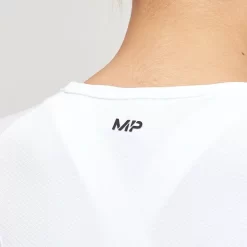 MP Vrouwen Shape Naadloze Long Sleeve Crop Top - Wit -Myprotein 12698508 1984862245751799