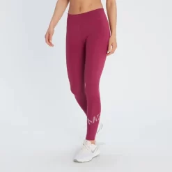 MP Essentials Sportlegging Met Print Voor Dames - Plum