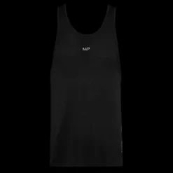 MP Velocity Sporthemd Met Halternek Voor Heren - Zwart -Myprotein 12761616 1944911725503542