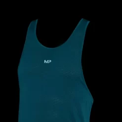 MP Heren Velocity Stringer Vest - Diep Teal -Myprotein 12761625 1924911725655225