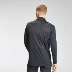 MP Velocity Shirt Met Kwartrits Voor Heren - Zwart -Myprotein 12761670 1914870011016158
