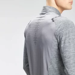 MP Heren Velocity 1/4 Zip Top - Charcoal Marl 14 MP Heren Velocity 1/4 Zip Top - Charcoal Marl -Myprotein 12761679 1374870011441834