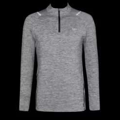 MP Heren Velocity 1/4 Zip Top - Charcoal Marl 17 MP Heren Velocity 1/4 Zip Top - Charcoal Marl -Myprotein 12761679 1494885577516379