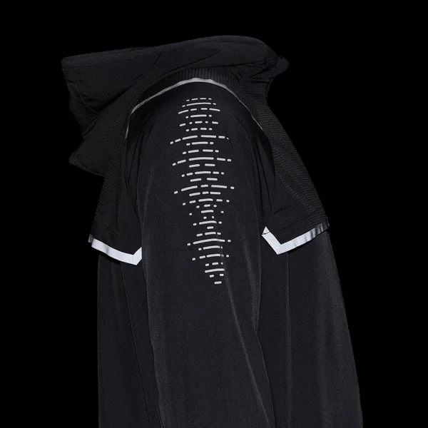 MP Men's Velocity Packable Running Jacket - Zwart 10 MP Men's Velocity Packable Running Jacket - Zwart - Afbeelding 8