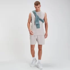 MP Rest Day Sporthemd Voor Heren - Lichtgrijs (Bone Grey) -Myprotein 12762354 1624937399983293