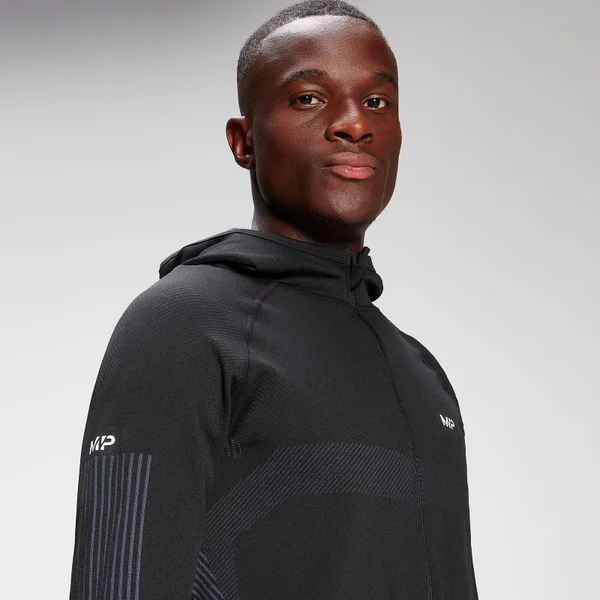 MP Men's Engage Zip Up Hoodie - Black 6 MP Men's Engage Zip Up Hoodie - Black - Afbeelding 4