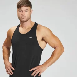 MP Men's Essentials Stringer Vest - Zwart -Myprotein 12763245 2134864313685894