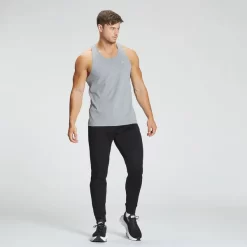 MP Men's Essentials Stringer Vest - Classic Grey Marl -Myprotein 12763263 1054864309976637