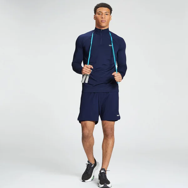 MP Men's 2 In 1 Training Shorts - Navy 4 MP Men's 2 In 1 Training Shorts - Navy - Afbeelding 2