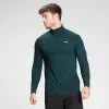 MP Men's Performance 1/4 Zip Top - Deep Teal Marl -Myprotein 12764013 1044853137148781