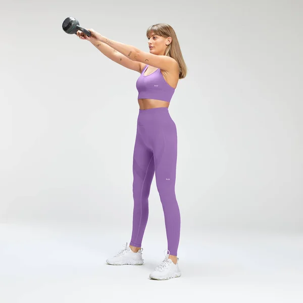 MP Tempo Naadloze Sportbeha - Donkerpaars 5 MP Tempo Naadloze Sportbeha - Donkerpaars - Afbeelding 3