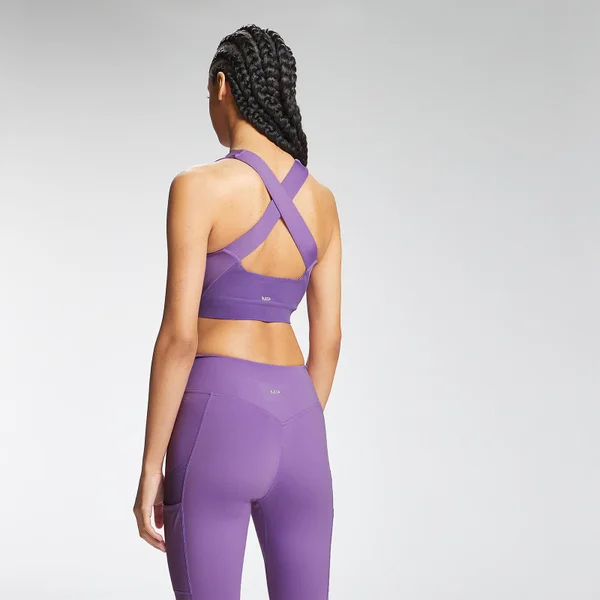 MP Tempo Cross Back Repreve® Sportbeha - Donkerpaars 6 MP Tempo Cross Back Repreve® Sportbeha - Donkerpaars - Afbeelding 4