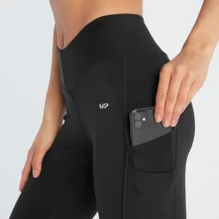 MP Tempo 7/8 Legging Voor Dames - Zwart -Myprotein 12767360 6705049070297371