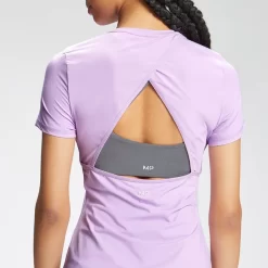 MP Tempo T-shirt Met Korte Mouwen Voor Dames - Felpaars 10 MP Tempo T-shirt Met Korte Mouwen Voor Dames - Felpaars -Myprotein 12767408 1354873336818588