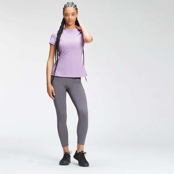 MP Tempo T-shirt Met Korte Mouwen Voor Dames - Felpaars 4 MP Tempo T-shirt Met Korte Mouwen Voor Dames - Felpaars - Afbeelding 2