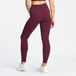 MP Mini Mark Graphic Legging Voor Dames - Merlotrood -Myprotein 12767568 1574884220458006