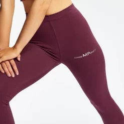 MP Mini Mark Graphic Legging Voor Dames - Merlotrood -Myprotein 12767568 4554884220482087