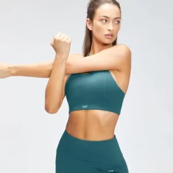 MP Women's Velocity Reflecterende Sport Beha - Deep Teal -Myprotein 12767736 1194875120955692