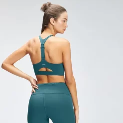 MP Women's Velocity Reflecterende Sport Beha - Deep Teal -Myprotein 12767736 2044875120882015